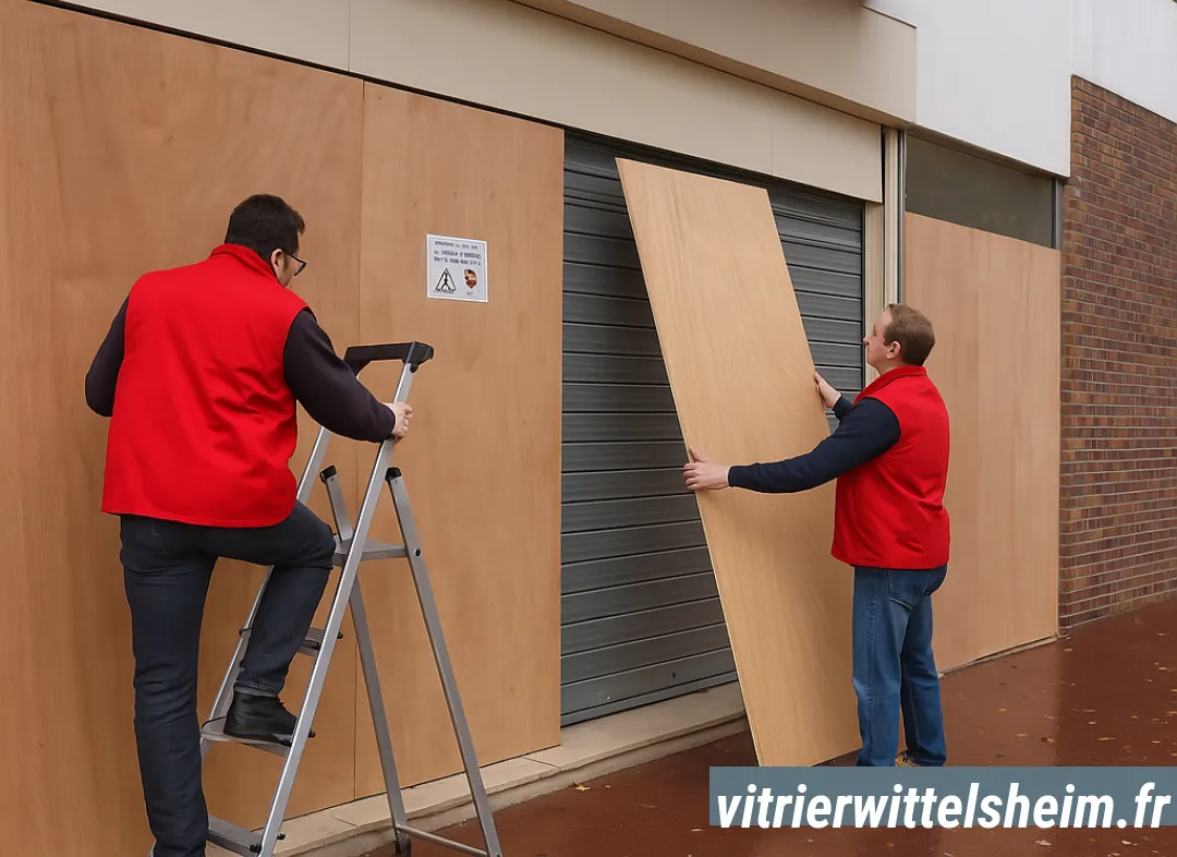 Mise en sécurité fermeture provisoire Wittelsheim